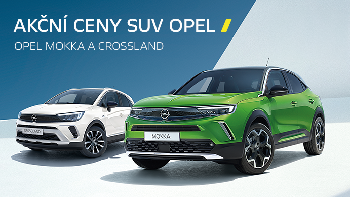 Akční ceny SUV Opel